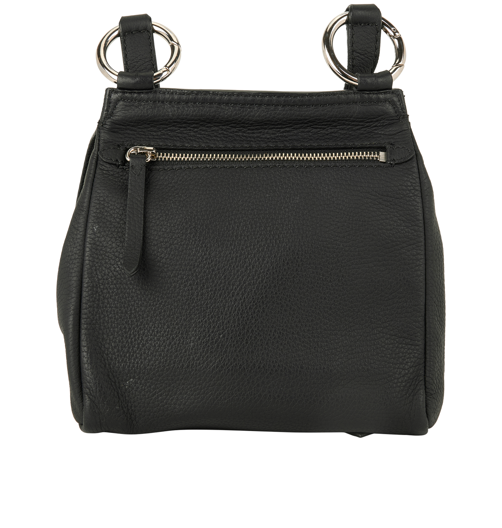 Bridle Crossbody, &pound;280, Handbags, Black, Leather, Back view